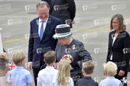 Rückflug von Queen Elizabeth II. nach Großbritannien