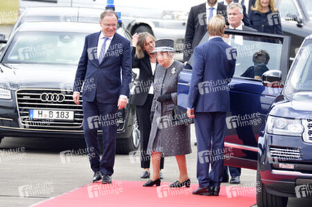 Rückflug von Queen Elizabeth II. nach Großbritannien