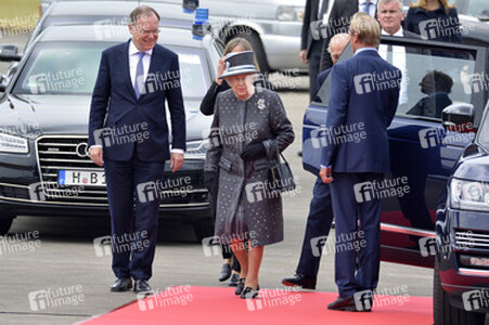 Rückflug von Queen Elizabeth II. nach Großbritannien