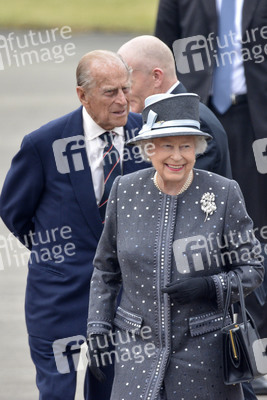 Rückflug von Queen Elizabeth II. nach Großbritannien