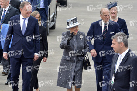 Rückflug von Queen Elizabeth II. nach Großbritannien