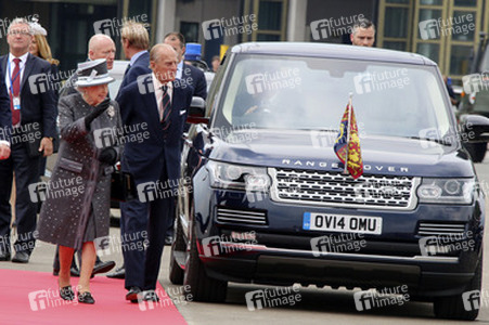 Rückflug von Queen Elizabeth II. nach Großbritannien