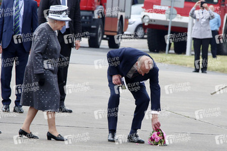Rückflug von Queen Elizabeth II. nach Großbritannien