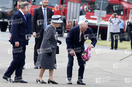 Rückflug von Queen Elizabeth II. nach Großbritannien