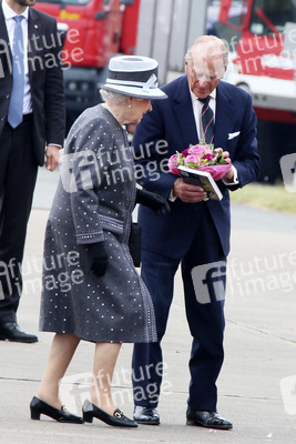 Rückflug von Queen Elizabeth II. nach Großbritannien