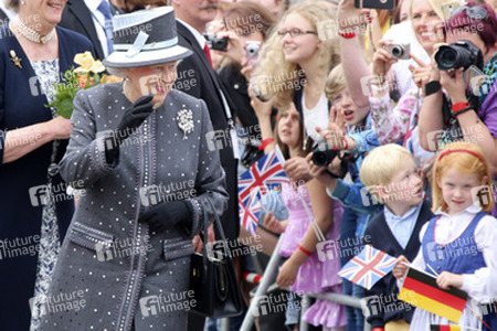 Rückflug von Queen Elizabeth II. nach Großbritannien