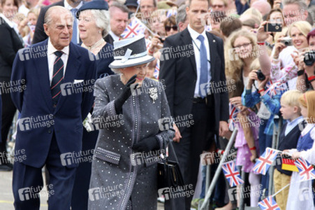 Rückflug von Queen Elizabeth II. nach Großbritannien