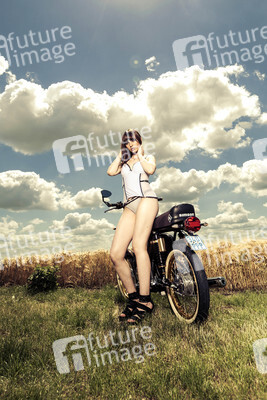 Modelshooting mit Simson Moped