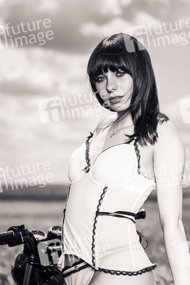 Modelshooting mit Simson Moped