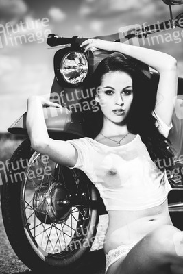 Modelshooting mit Simson Moped