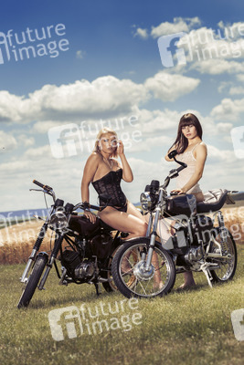 Modelshooting mit Simson Moped