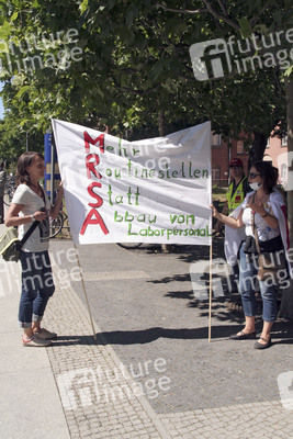 Charité Streik in Berlin