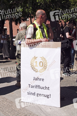 Charité Streik in Berlin