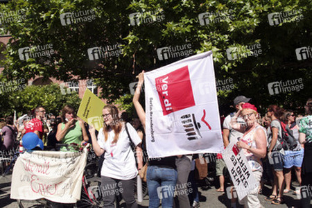 Charité Streik in Berlin