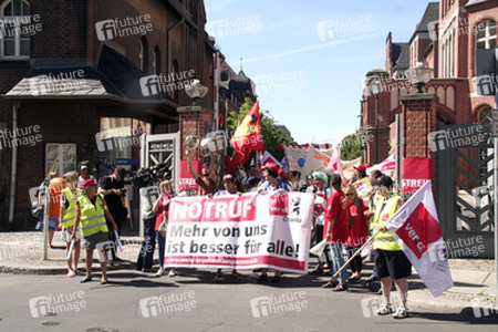 Charité Streik in Berlin