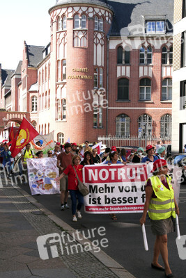 Charité Streik in Berlin