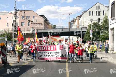 Charité Streik in Berlin