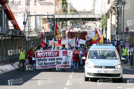 Charité Streik in Berlin