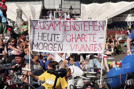 Charité Streik in Berlin