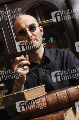 Photoshooting mit Mark Benecke in Köln