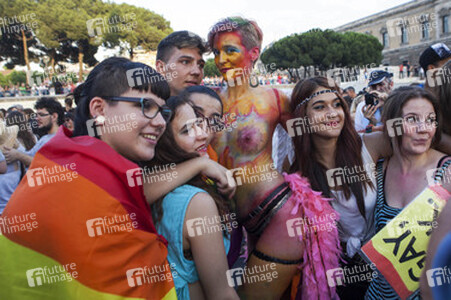 Gay Pride 2015 Parade in Madrid