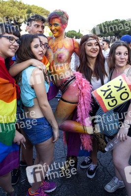 Gay Pride 2015 Parade in Madrid