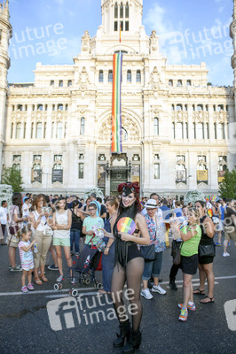 Gay Pride 2015 Parade in Madrid
