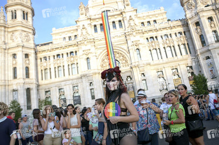 Gay Pride 2015 Parade in Madrid