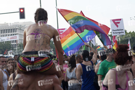 Gay Pride 2015 Parade in Madrid