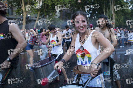 Gay Pride 2015 Parade in Madrid