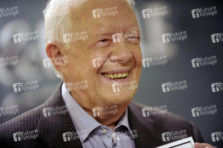 Jimmy Carter signieert seine Memoiren in New York