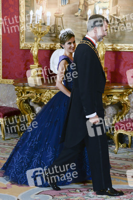 Gala Dinner zu Ehren des peruanischen Präsidenten Humala in Madrid