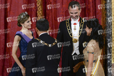 Gala Dinner zu Ehren des peruanischen Präsidenten Humala in Madrid