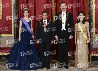 Gala Dinner zu Ehren des peruanischen Präsidenten Humala in Madrid