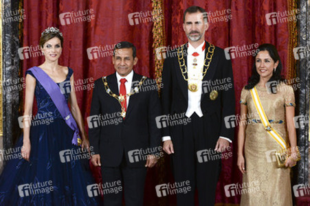 Gala Dinner zu Ehren des peruanischen Präsidenten Humala in Madrid