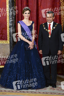Gala Dinner zu Ehren des peruanischen Präsidenten Humala in Madrid