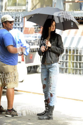 Dreharbeiten zu 'A.K.A. Jessica Jones' in New York