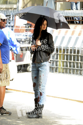 Dreharbeiten zu 'A.K.A. Jessica Jones' in New York
