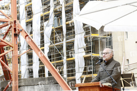 Deutsche Staatsoper Richtfest in Berlin