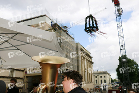 Deutsche Staatsoper Richtfest in Berlin