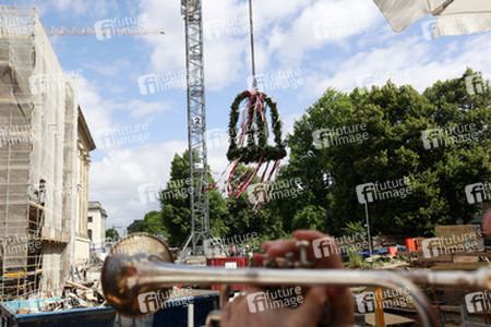Deutsche Staatsoper Richtfest in Berlin