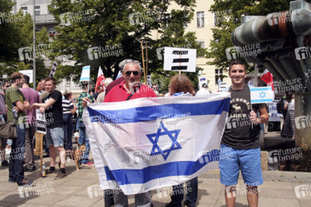 Al-Quds-Marsch 2015 Gegendemo