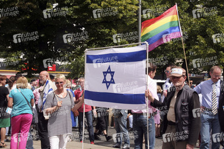 Al-Quds-Marsch 2015 Gegendemo