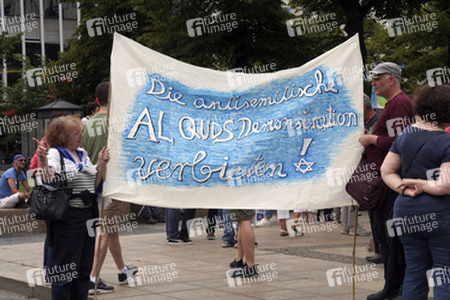 Al-Quds-Marsch 2015 Gegendemo