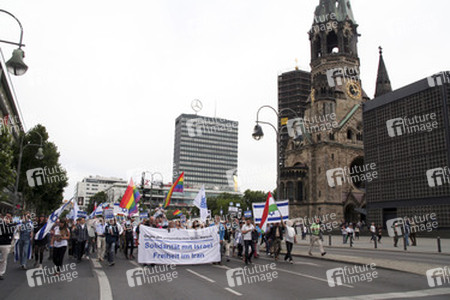 Al-Quds-Marsch 2015 Gegendemo