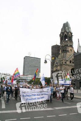Al-Quds-Marsch 2015 Gegendemo