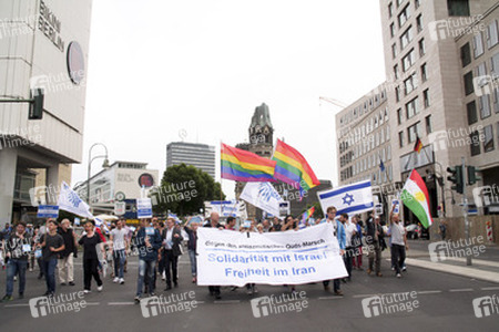 Al-Quds-Marsch 2015 Gegendemo