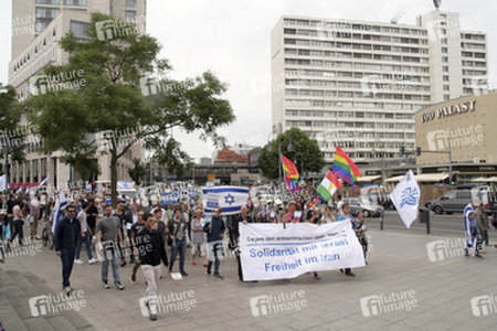 Al-Quds-Marsch 2015 Gegendemo