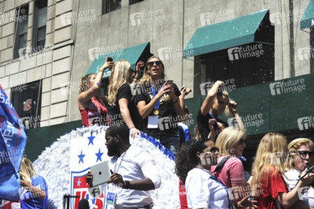 Siegesparade der Frauen-Fußballnationalmannschaft der USA in New York