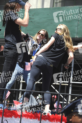 Siegesparade der Frauen-Fußballnationalmannschaft der USA in New York